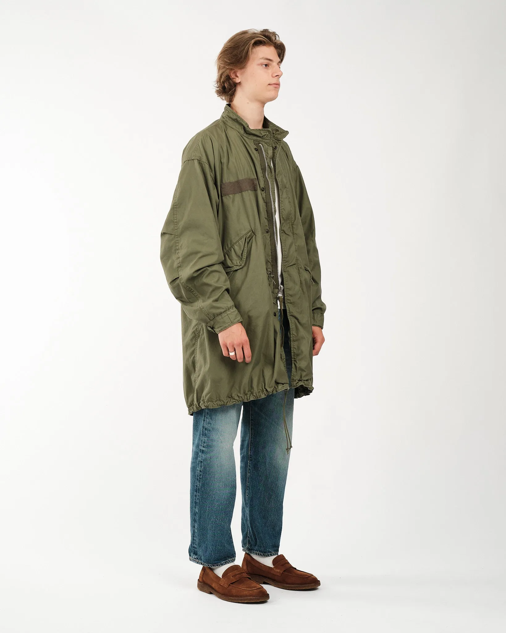 M-65 FISH TAIL COAT ARMY GREEN