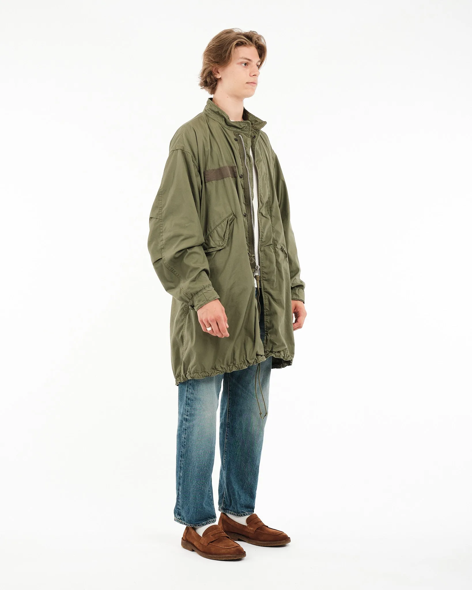 M-65 FISH TAIL COAT ARMY GREEN