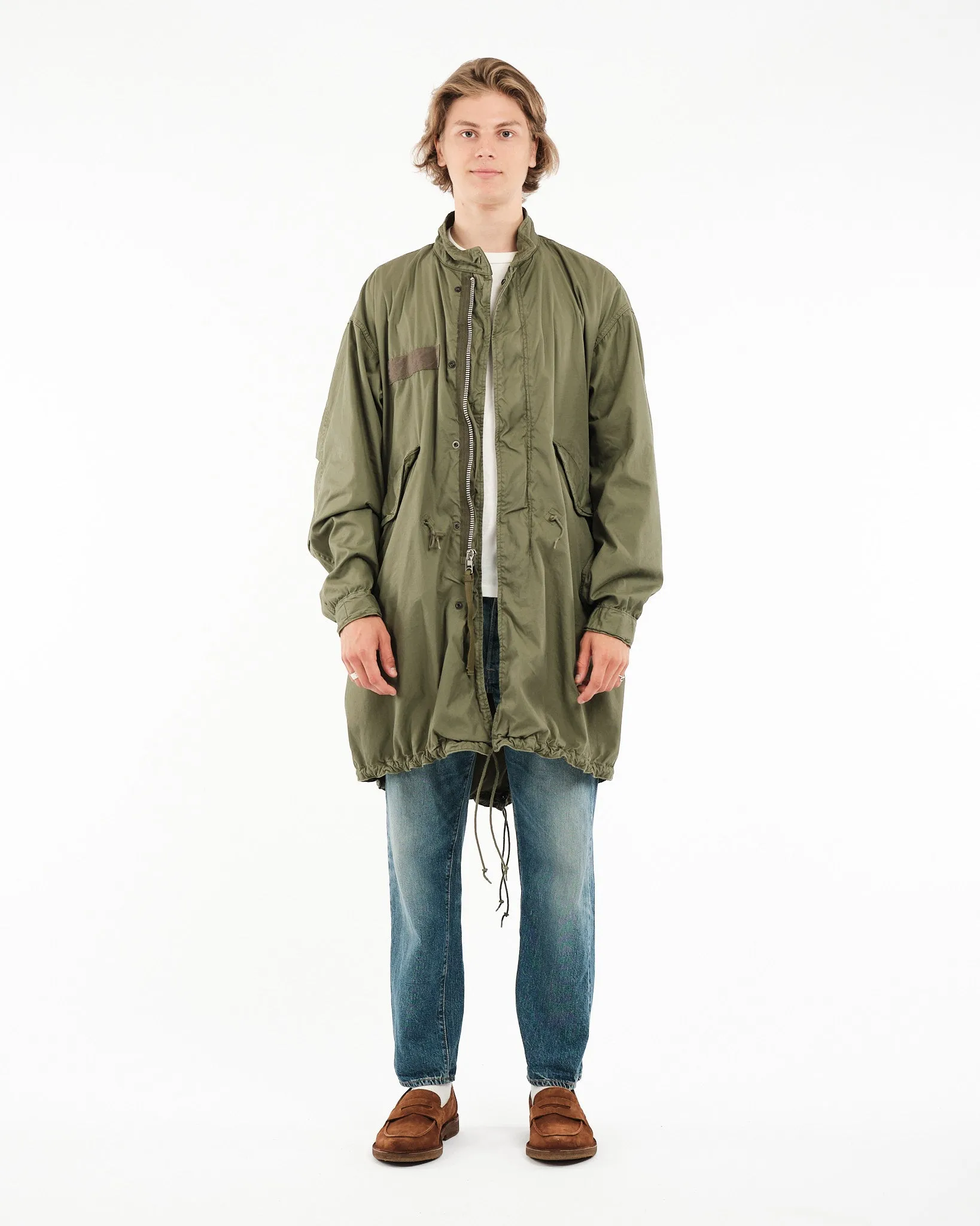 M-65 FISH TAIL COAT ARMY GREEN