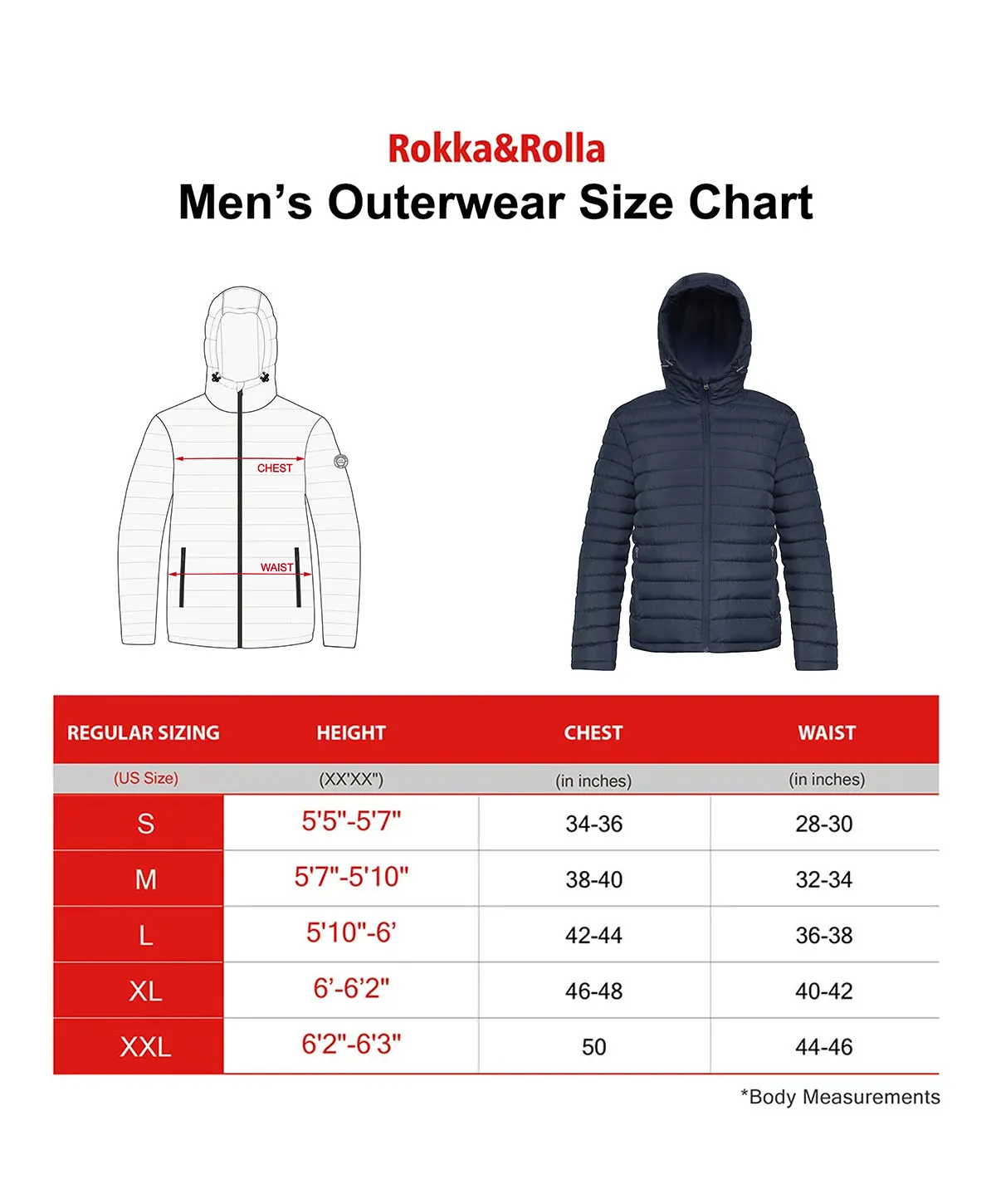 Men's Light Weight Puffer Jacket