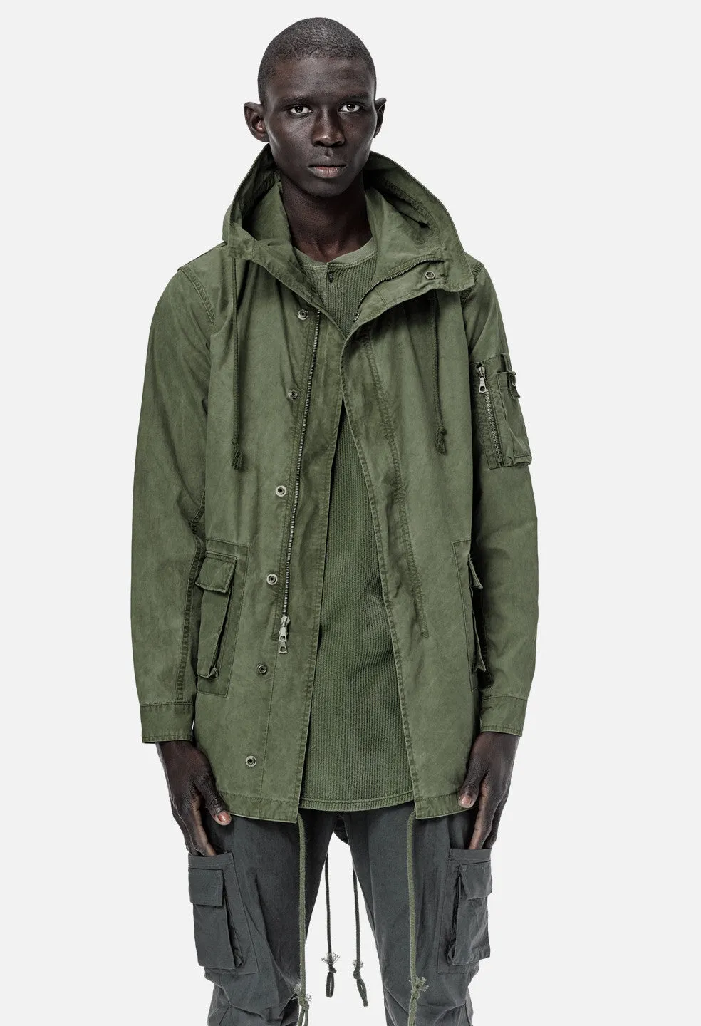 Military Raincoat / Olive