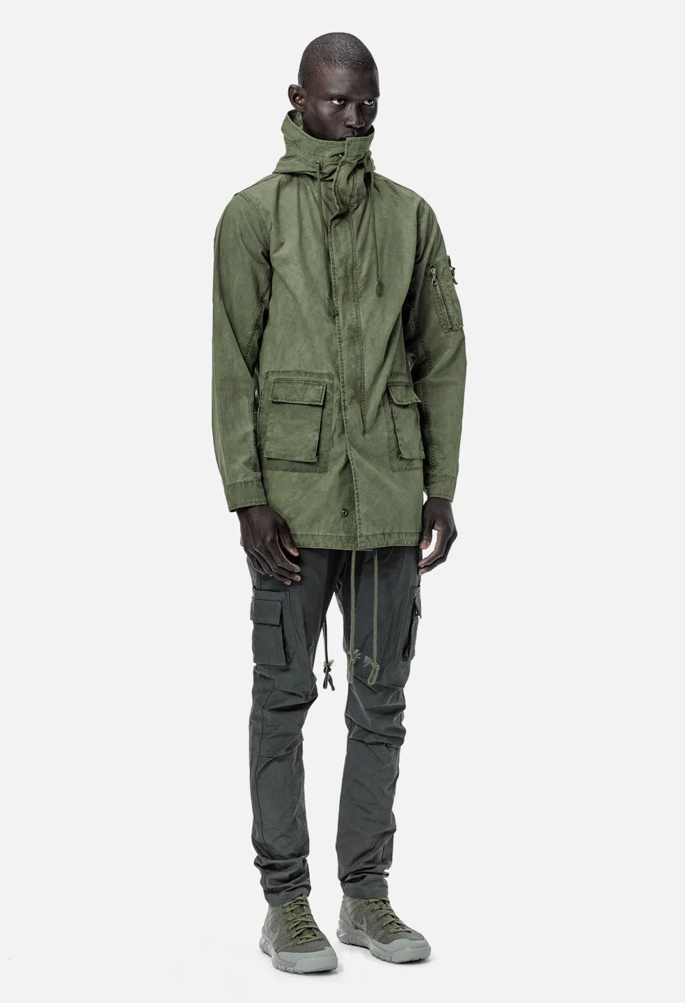 Military Raincoat / Olive