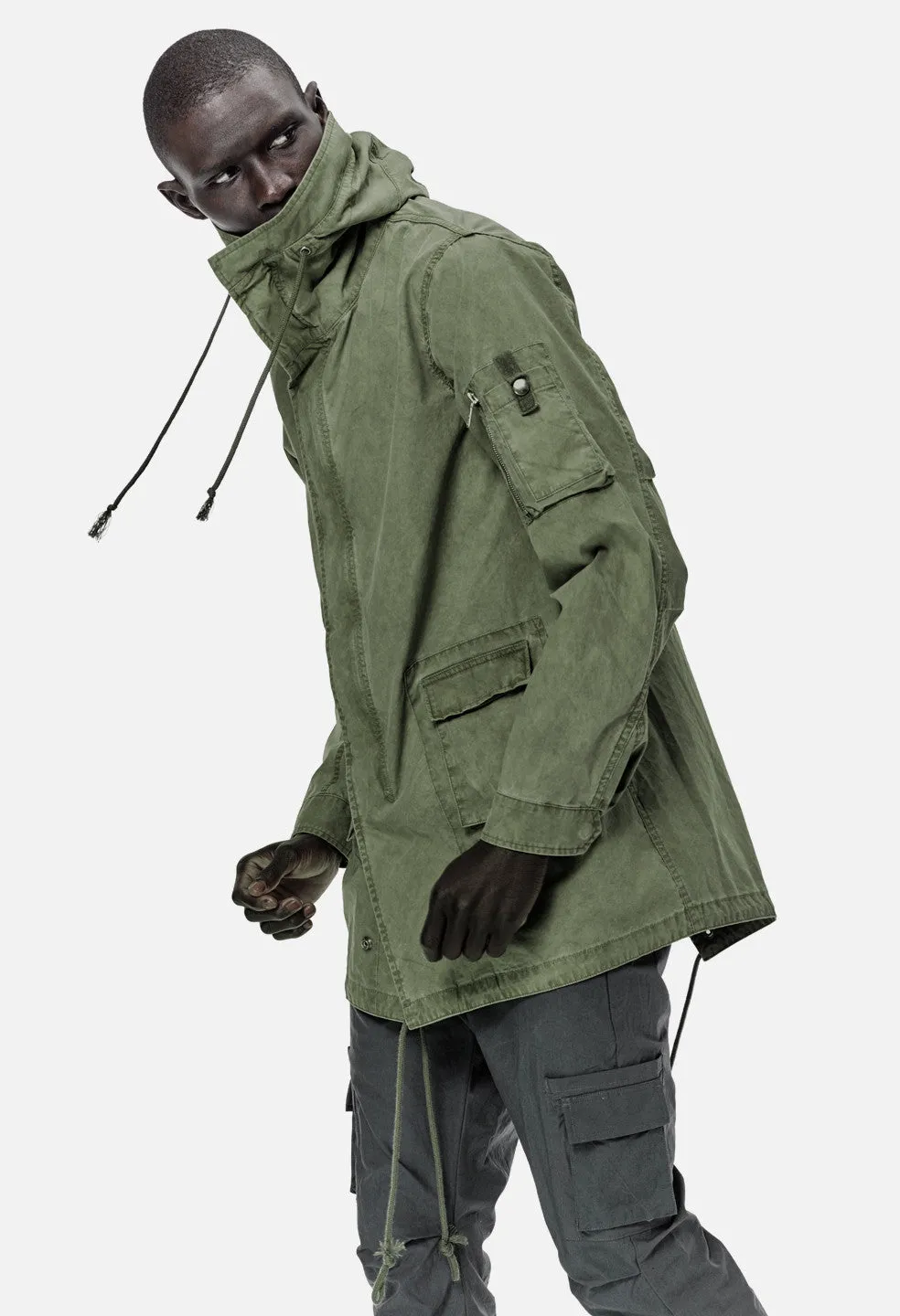 Military Raincoat / Olive