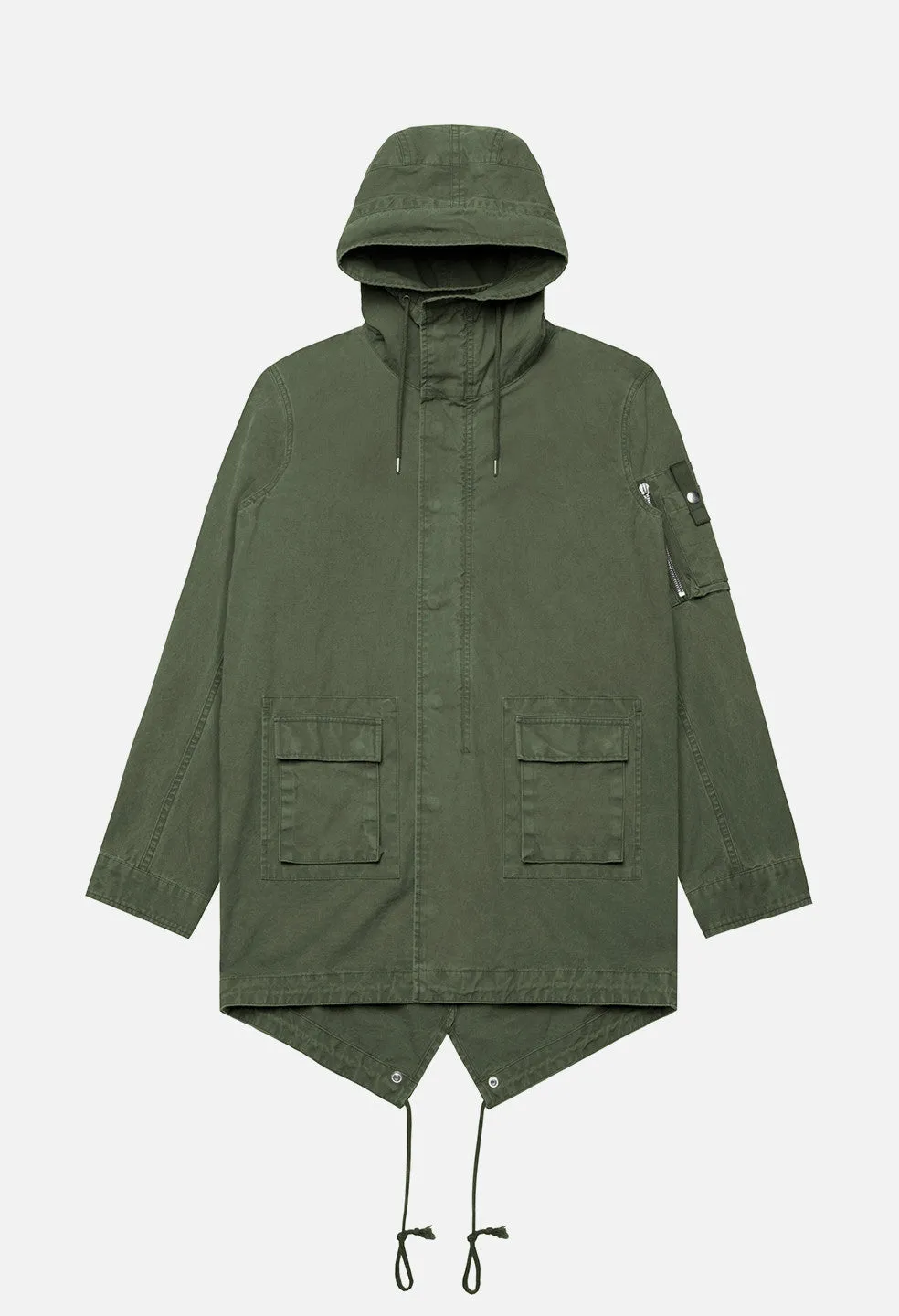 Military Raincoat / Olive