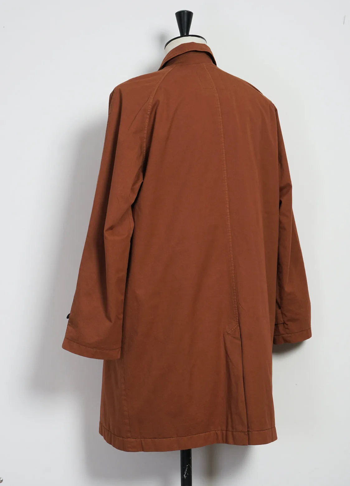 MORITZ | Long Windbreaker Coat | Copper