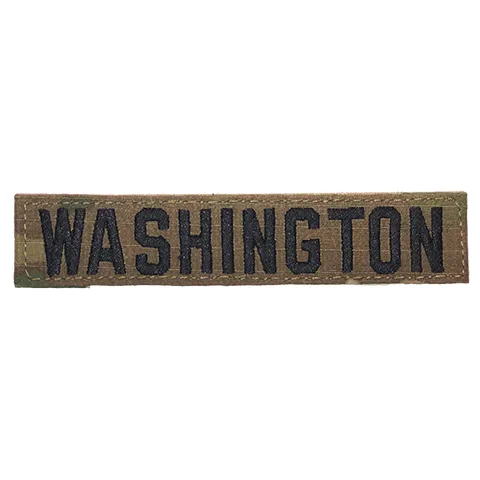 Name Tape - Washington State Guard