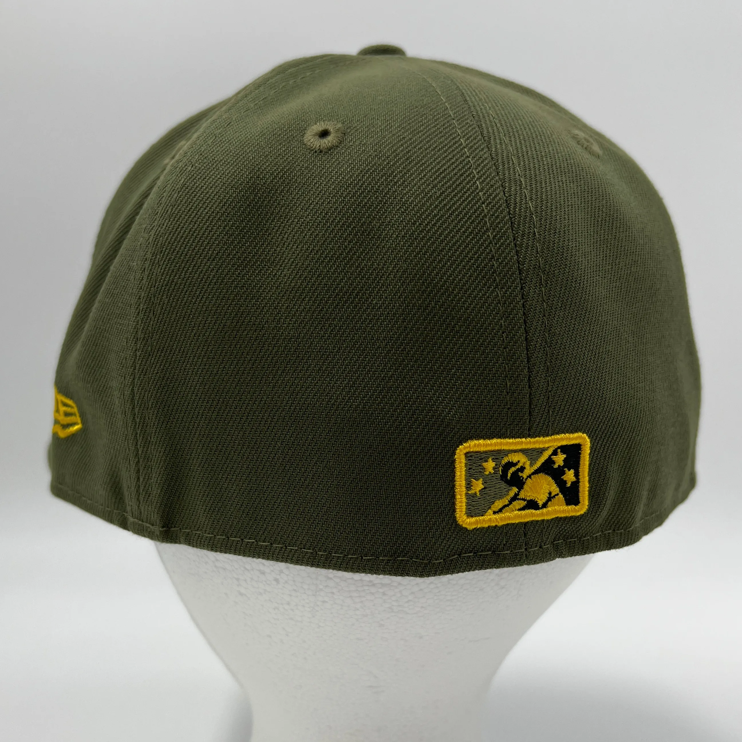 New Era Bisons Armed Forces Military Green Fitted Hat