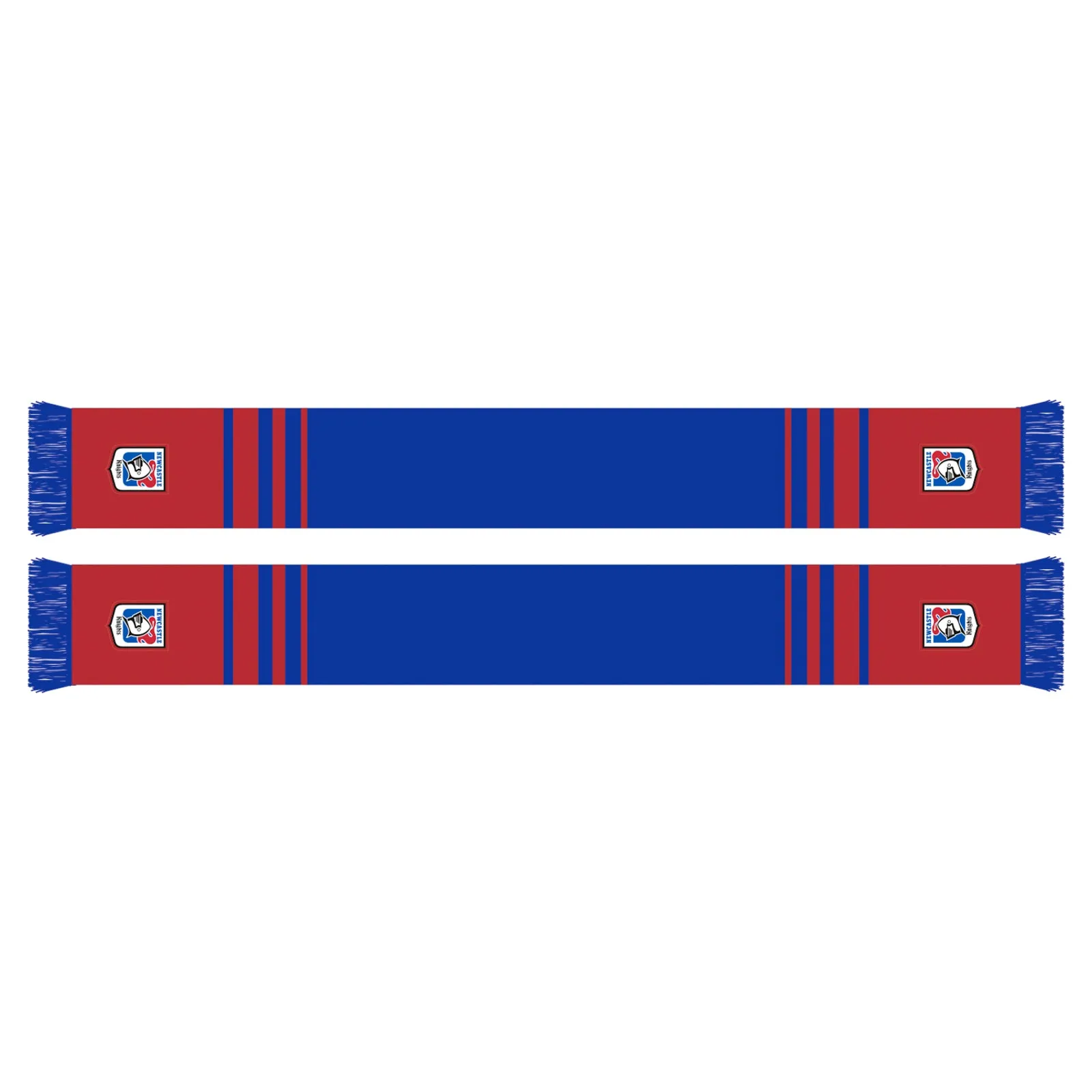 Newcastle Knights NRL Heritage Retro Bar Scarf Rugby League