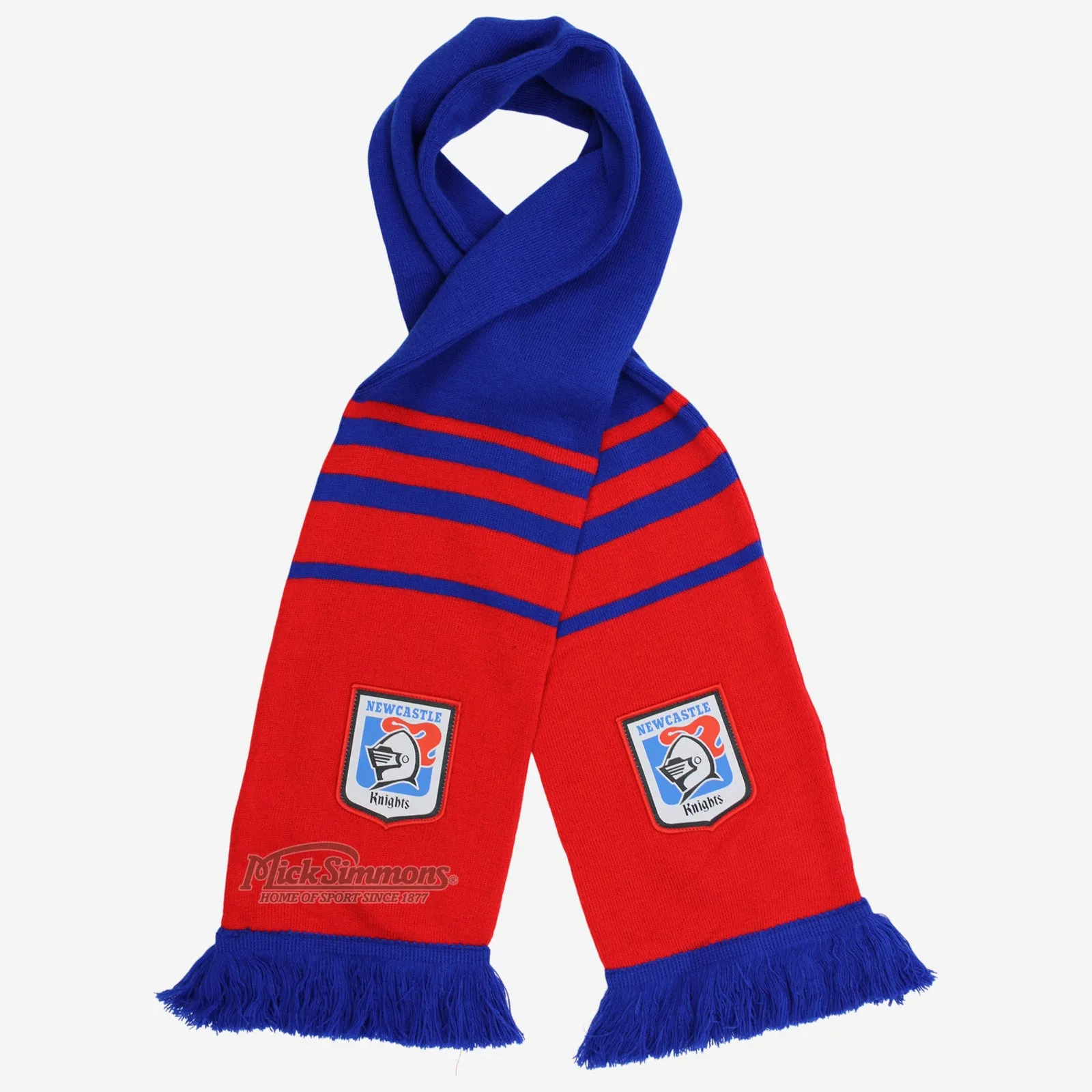 Newcastle Knights NRL Heritage Retro Bar Scarf Rugby League