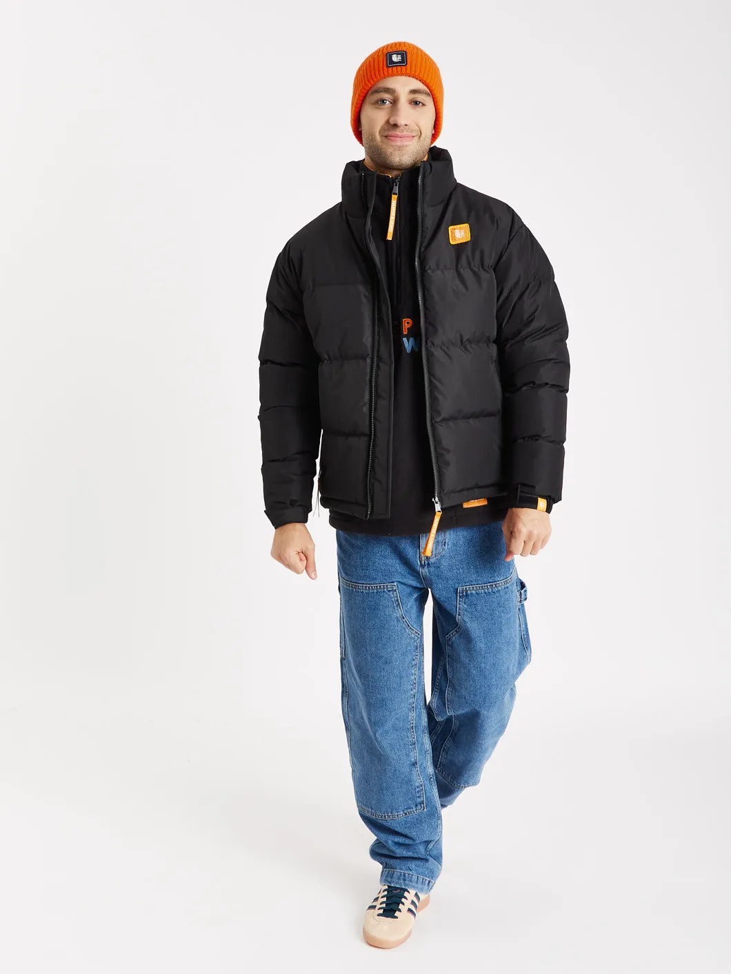 Noire Puffer Coat