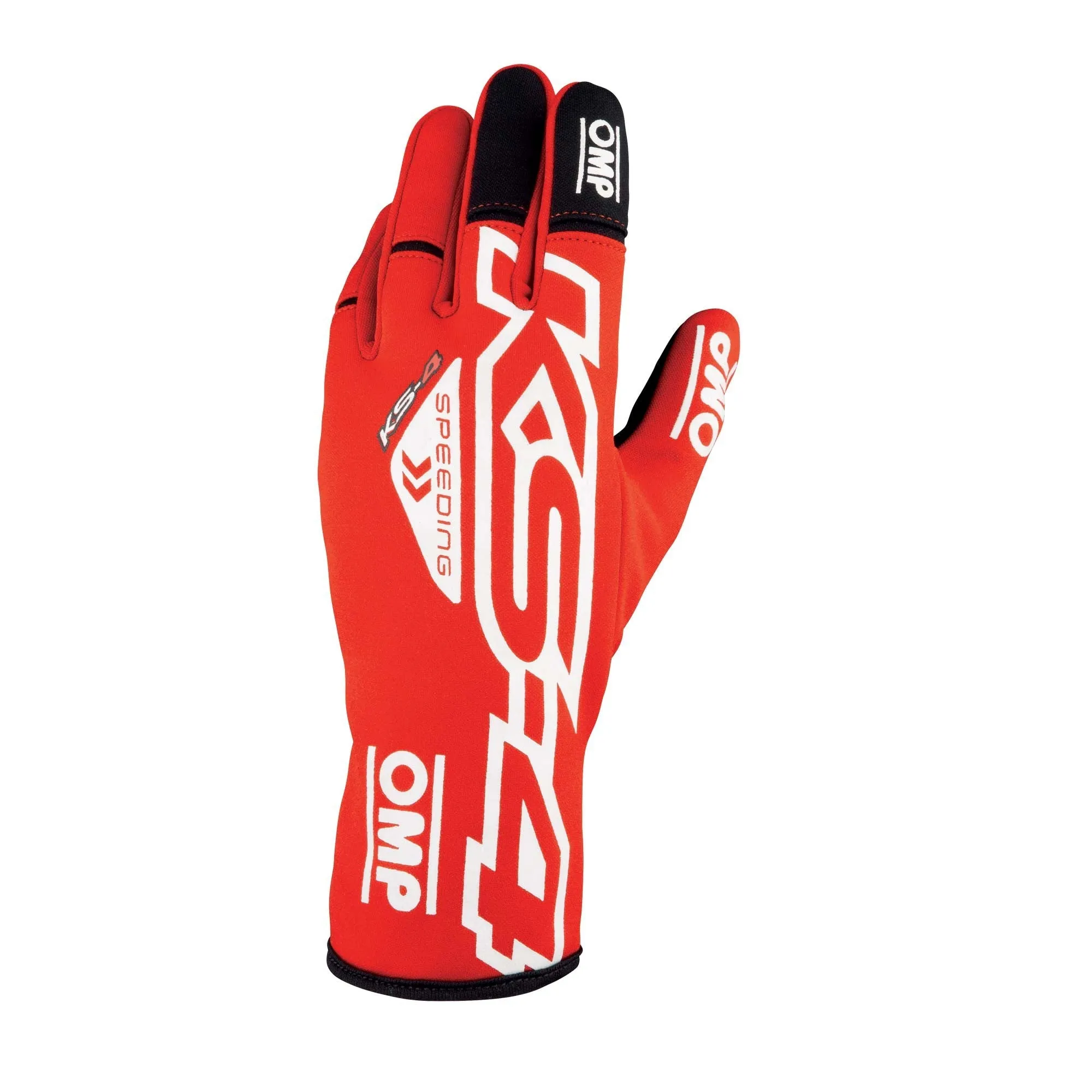 OMP KS-4 Youth Go-Kart Racing Gloves MY2023