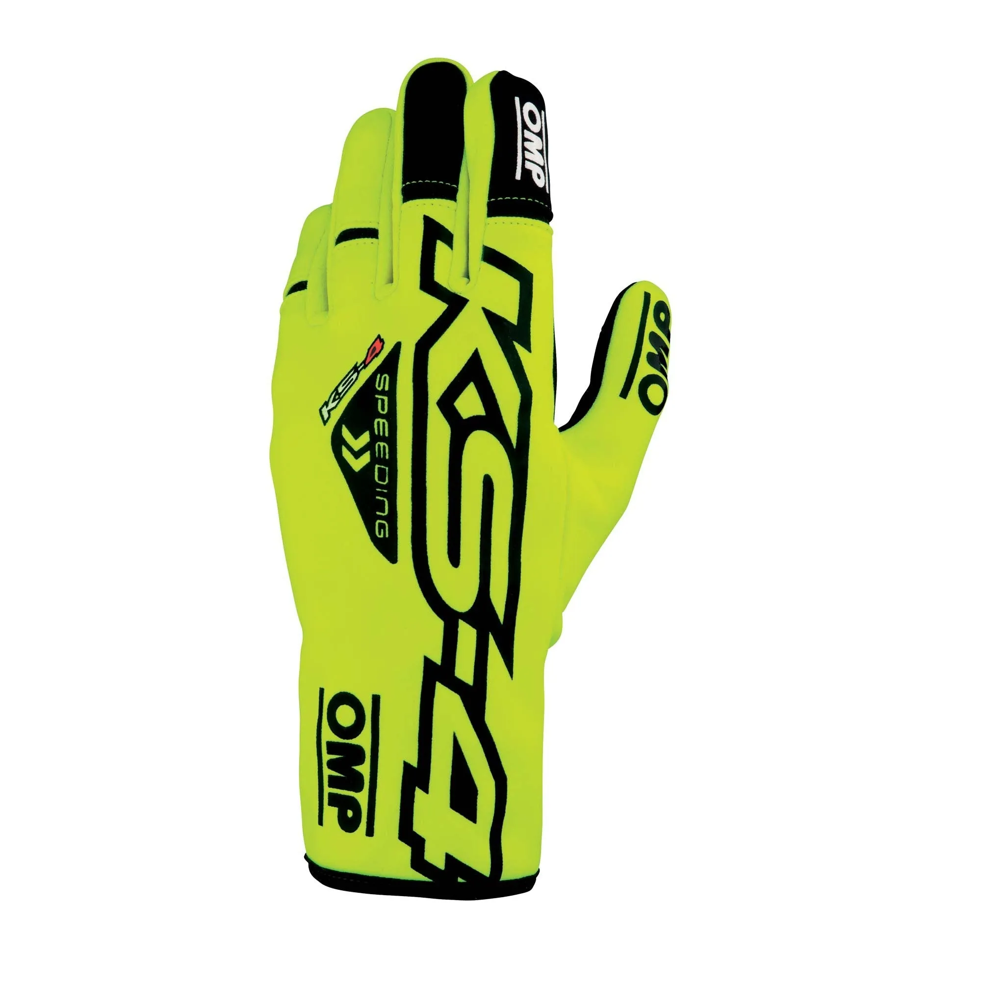 OMP KS-4 Youth Go-Kart Racing Gloves MY2023