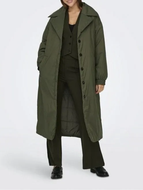 ONLY Maddie Belted Puffer Trench Coat