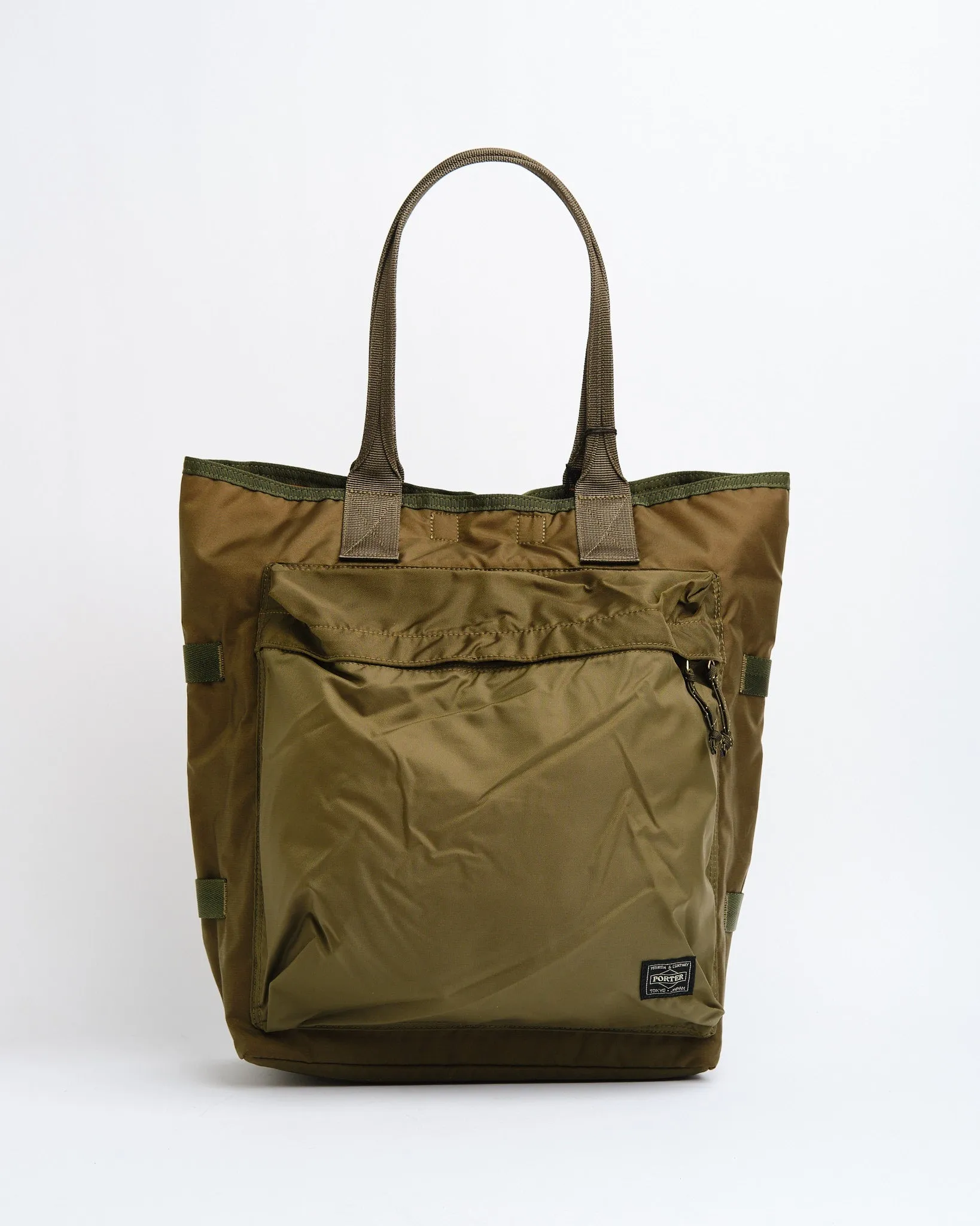 PORTER FORCE TOTE BAG OLIVE DRAB