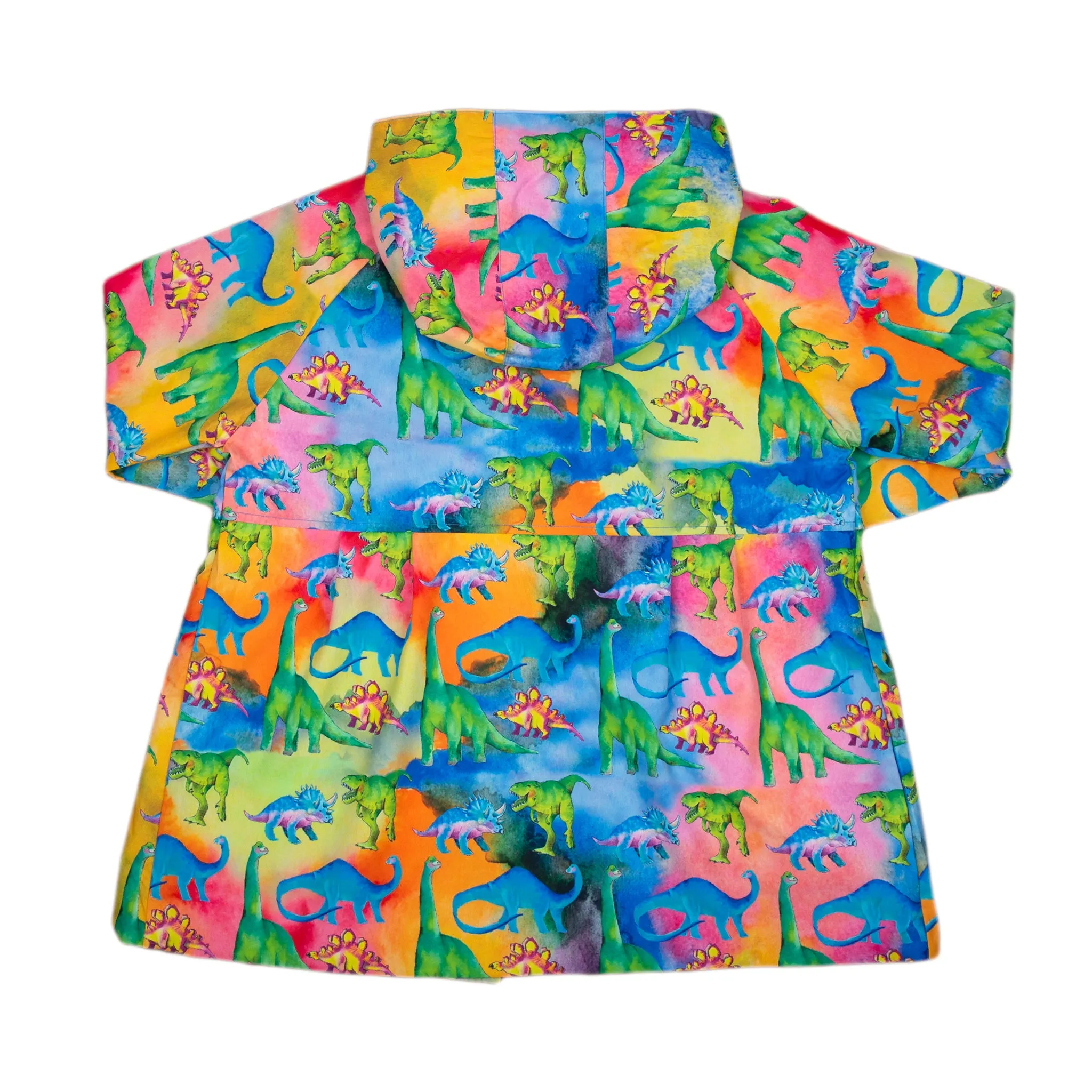 Rainbow-saurus Raincoat