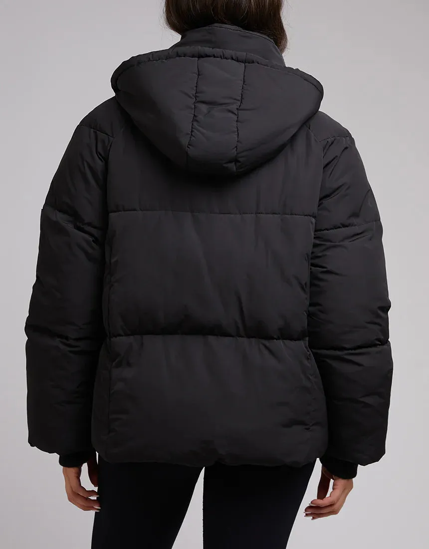 Remi Luxe Puffer Black