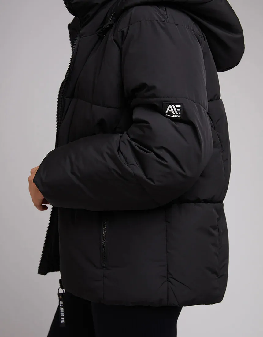 Remi Luxe Puffer Black