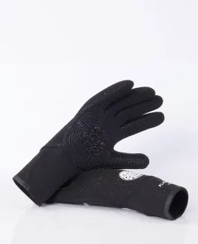 Rip Curl Flashbomb 3/2mm 5 Finger Wetsuit Gloves