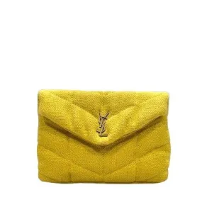 Saint Laurent Puffer Pouch