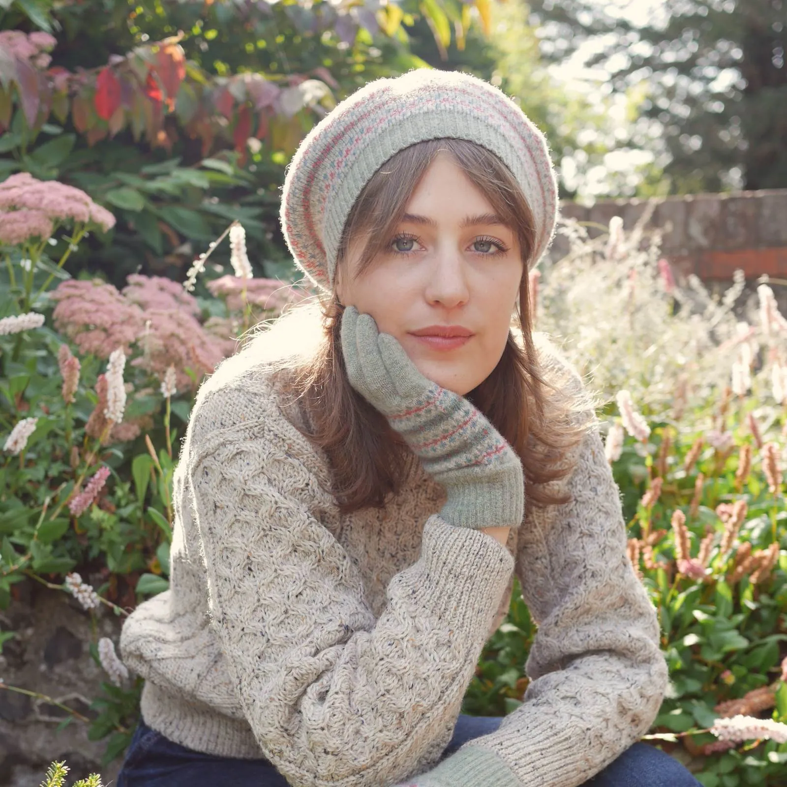 Scottish Fair Isle Beret