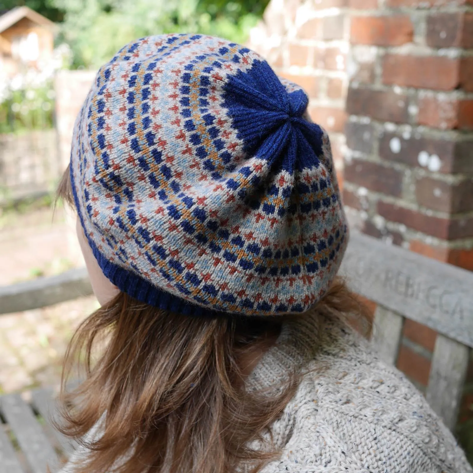 Scottish Fair Isle Beret