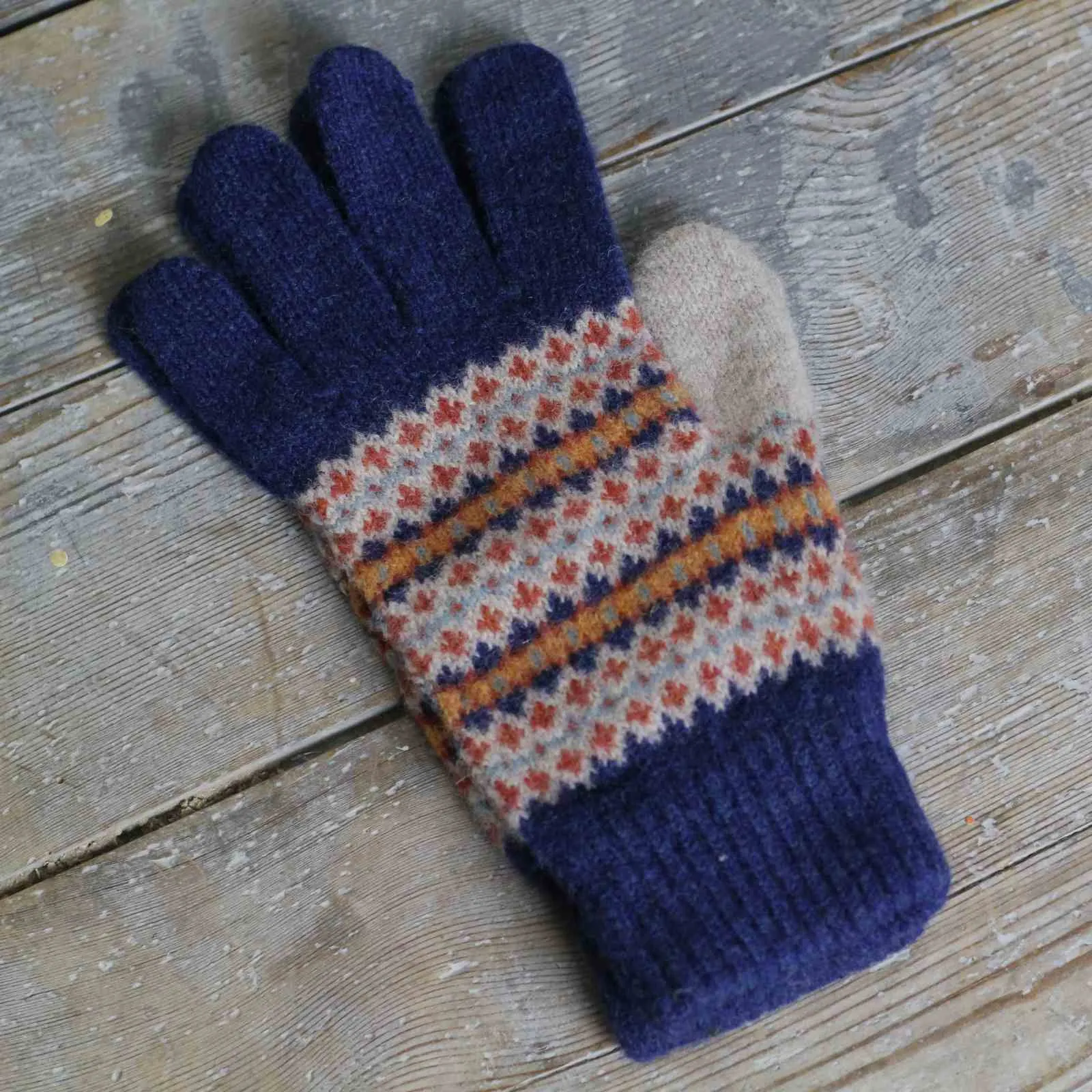 Scottish Fair Isle Gloves