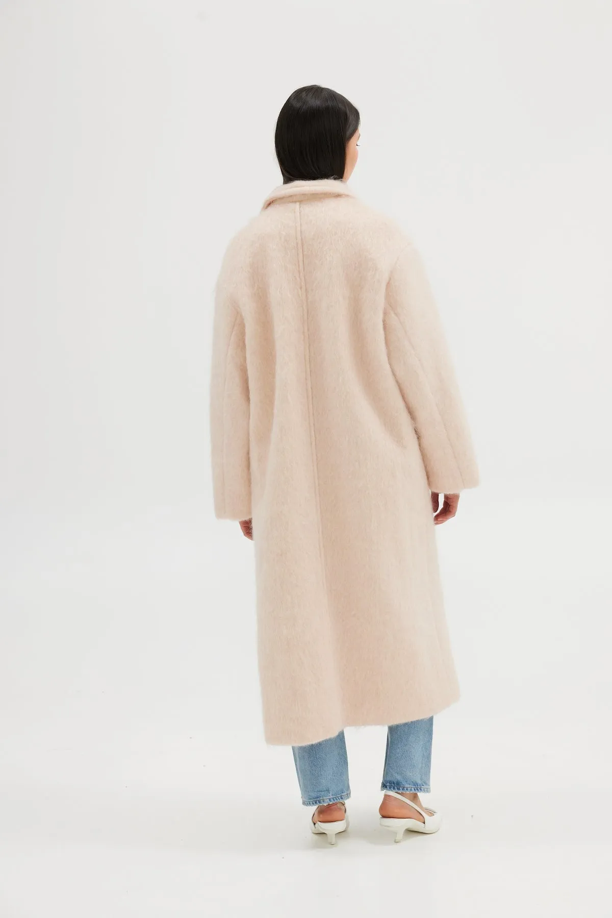 Sienna Coat - Blush Pink