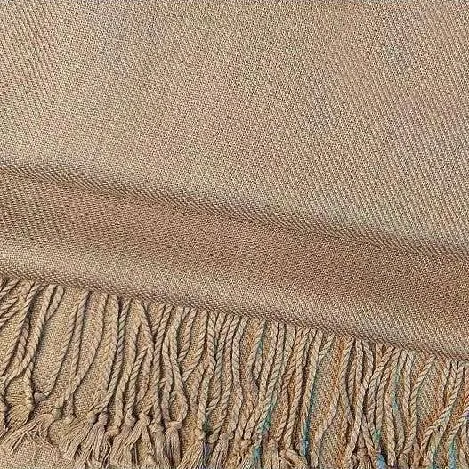 Solid Pashmina Shawl Scar