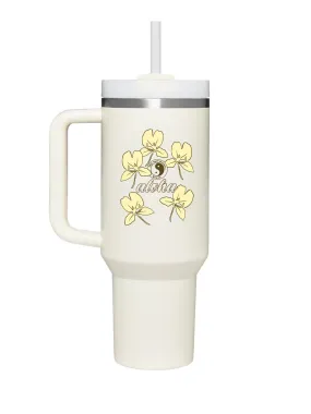 T&C Surf 30 oz White Ginger Stanley Quencher H2.0 Flowstate™ Tumbler