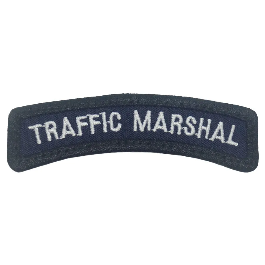 TRAFFIC MARSHAL TAB - NAVY WHITE