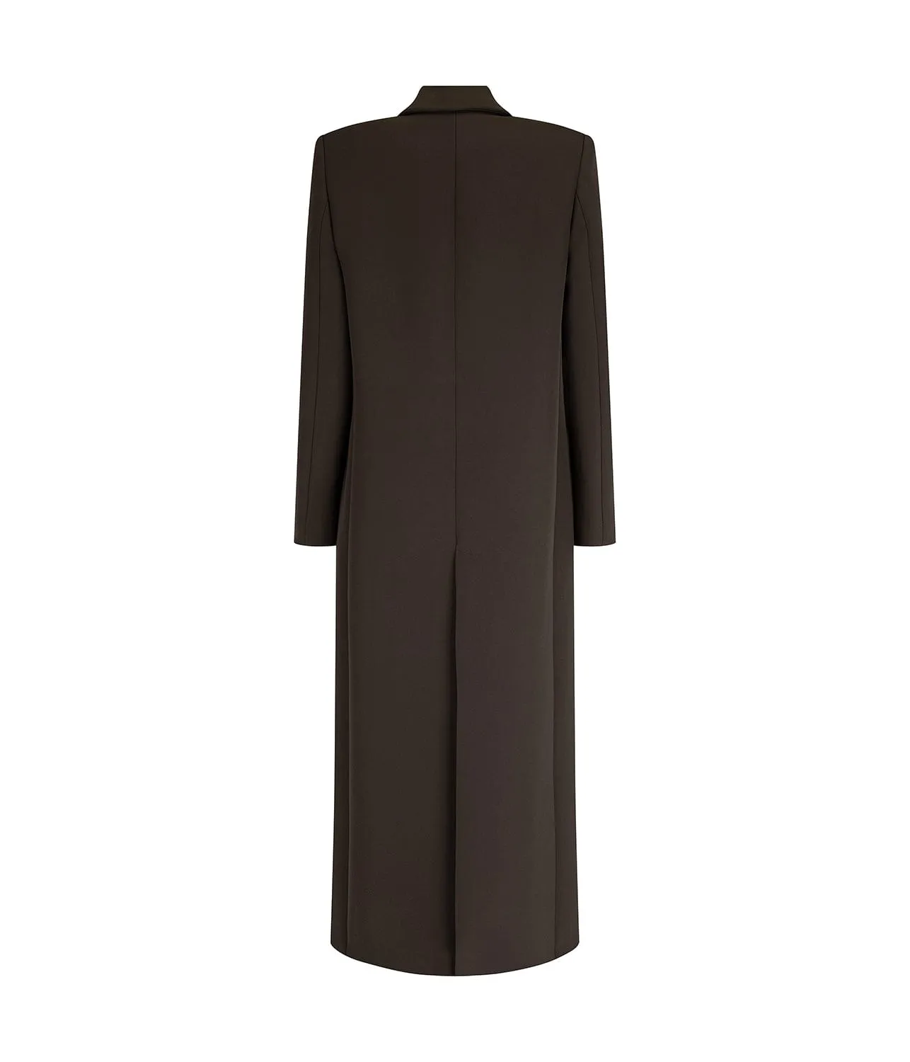 TUXEDO COAT- UMBER