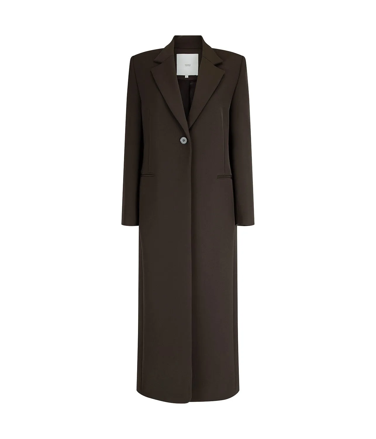 TUXEDO COAT- UMBER