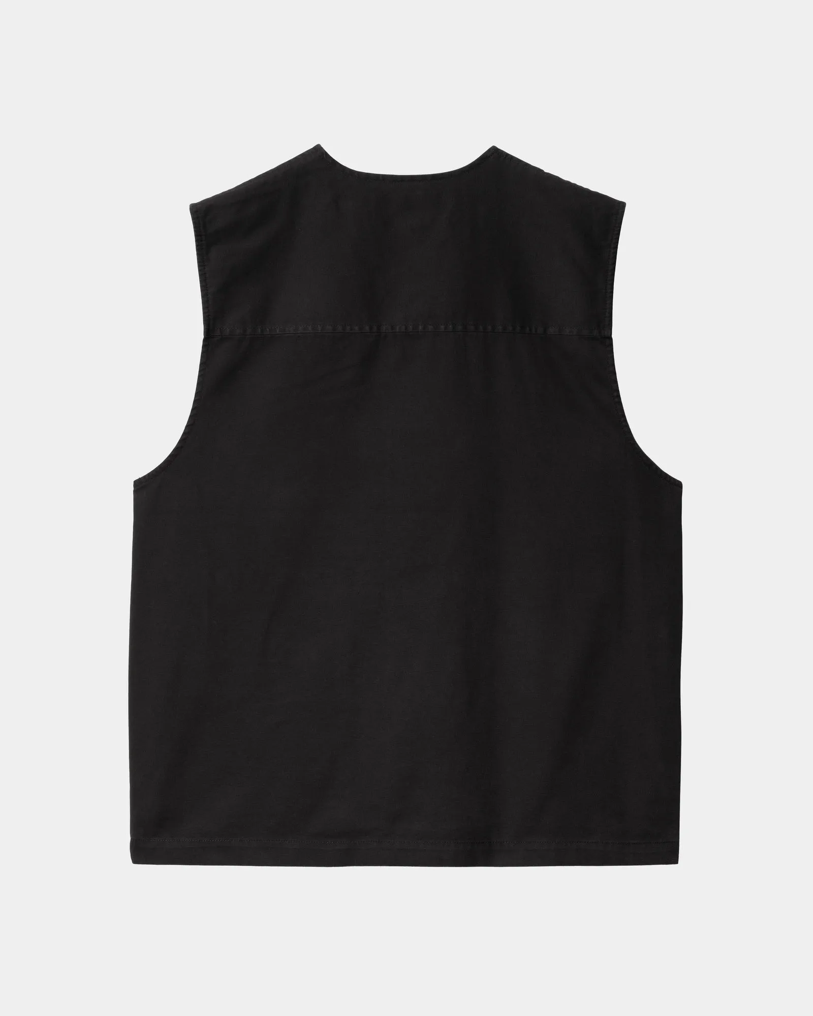 Unity Vest | Black (heavy enzyme wash)