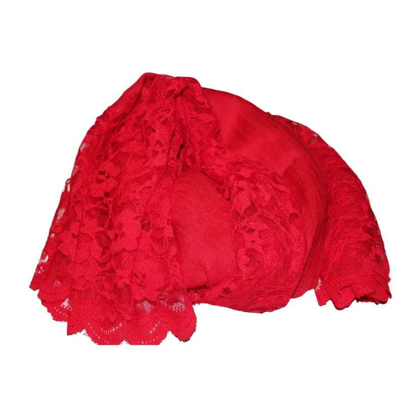 Womens Lace Wool Scarf