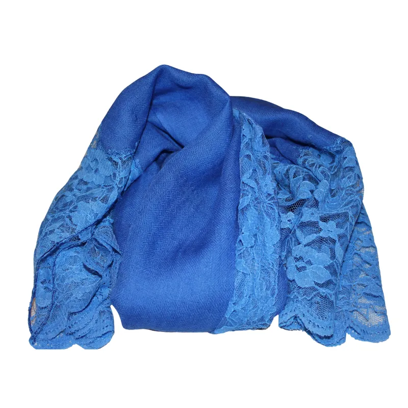 Womens Lace Wool Scarf