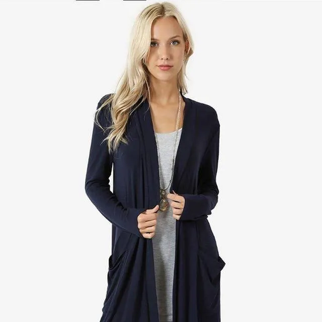 Women's Sweaters Casual Loose Cardigans Single Breasted Puff Hooded Coat